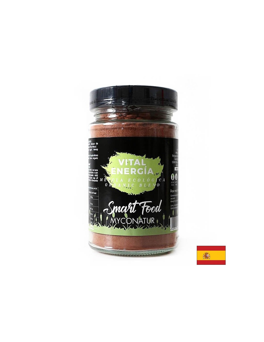 Vital energia, Bio - Energy mix of bio superfood powder, 180 g Myconatur