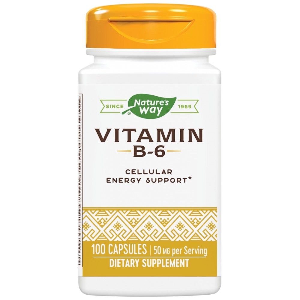 Vitamin B-6 50 mg - 100 capsules