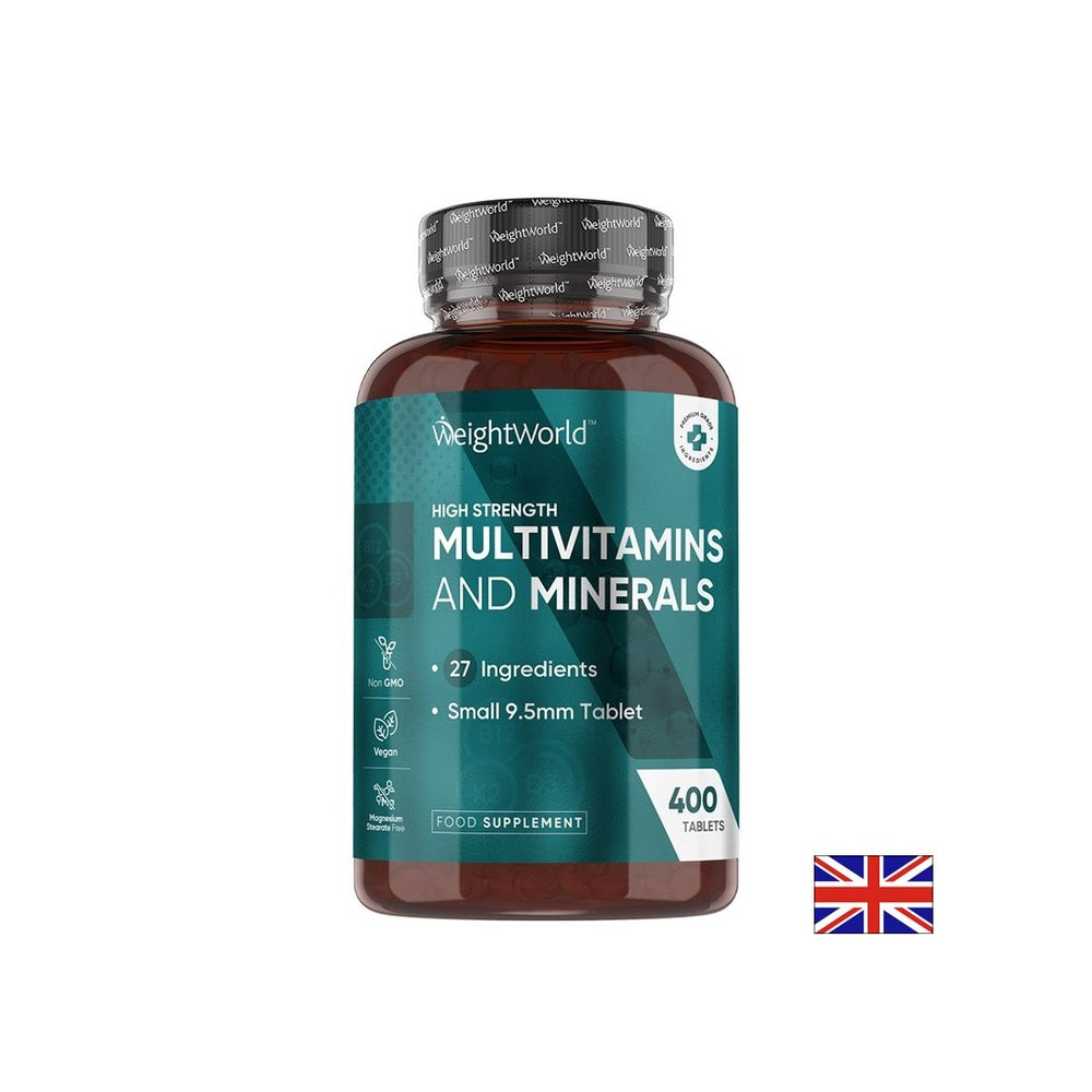High concentration vitamins and minerals, 400 tablets