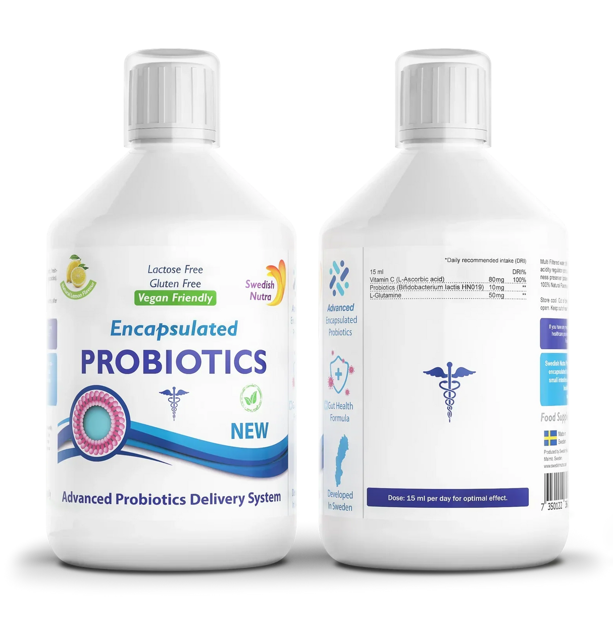 Liquid Probiotic (Microencapsulated) x 500ml (Vegan)