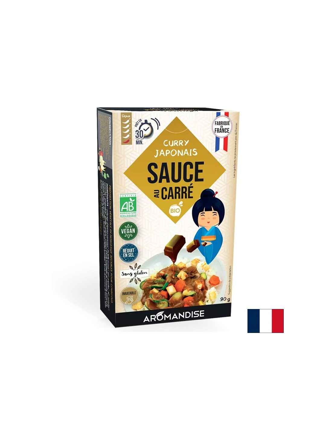 Bouillon cubes – Japanese curry sauce, 90 g