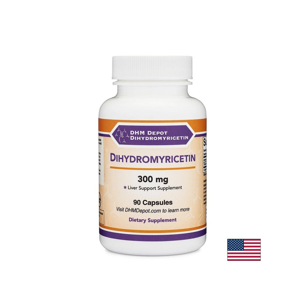 For the liver – support during alcohol stress - Dihydromyricetin (DHM 30), 300 mg x 90 capsules