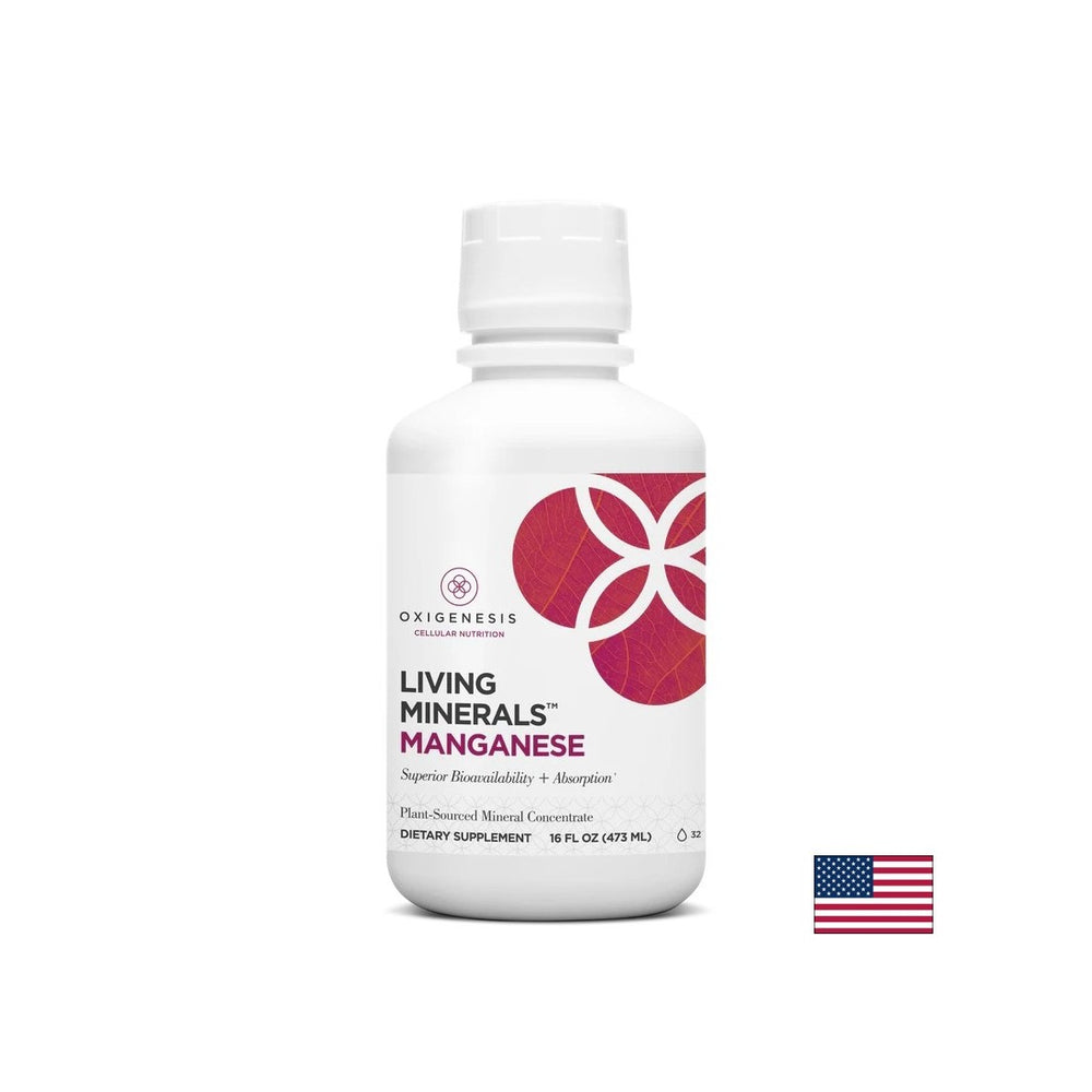 For healthy bones, joints and skin - Manganese Living Minerals, 473 ml