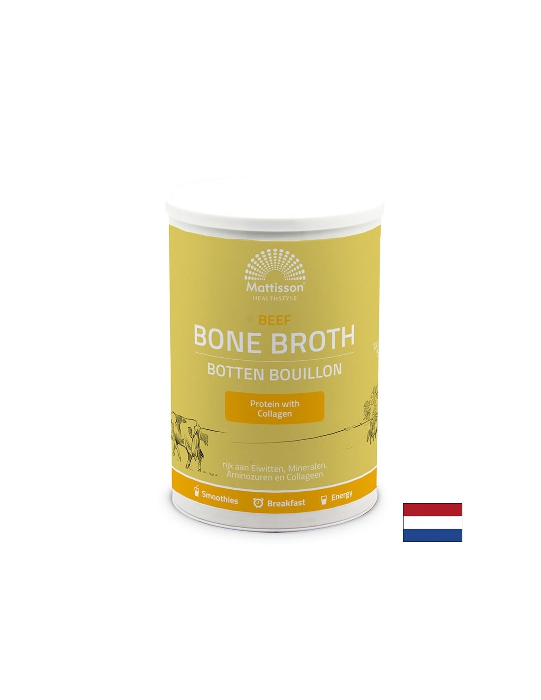 Healthy joints and beautiful skin - Beef bone broth powder, 250 g
