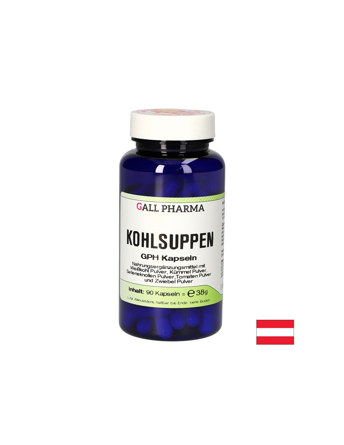 Healthy weight loss - Cabbage soup, 90 capsules