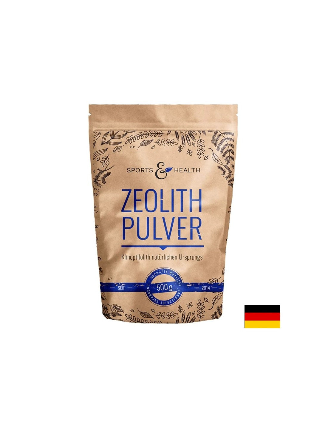 Zeoliet clinoptiloliet (natuurlijke zeoliet), 500 g poeder