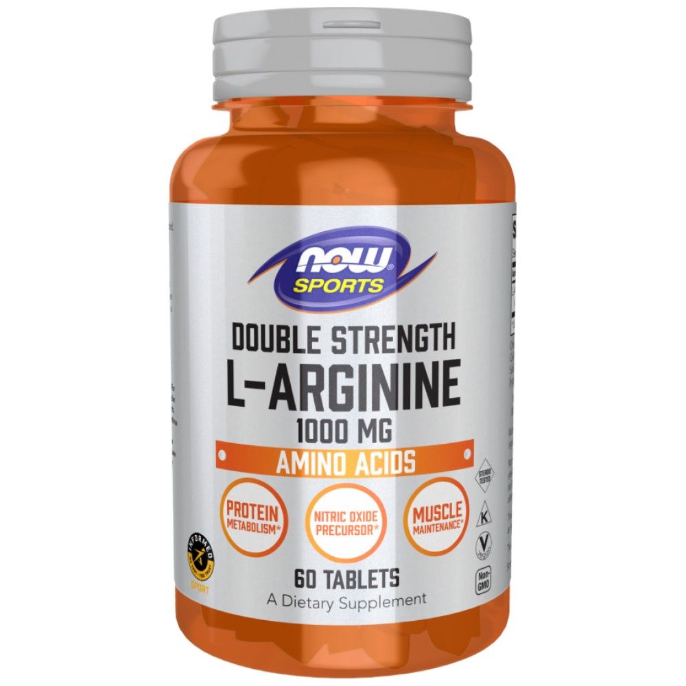 L -arginiin 1000 mg / topelttugevus - 120 tabletti