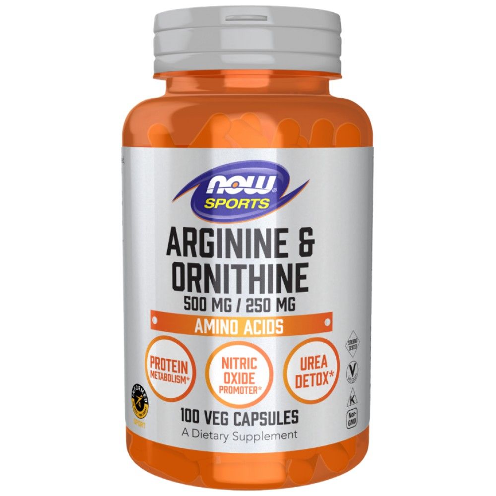 Arginiin/ornitiin 500/250 mg - 250 kapslit