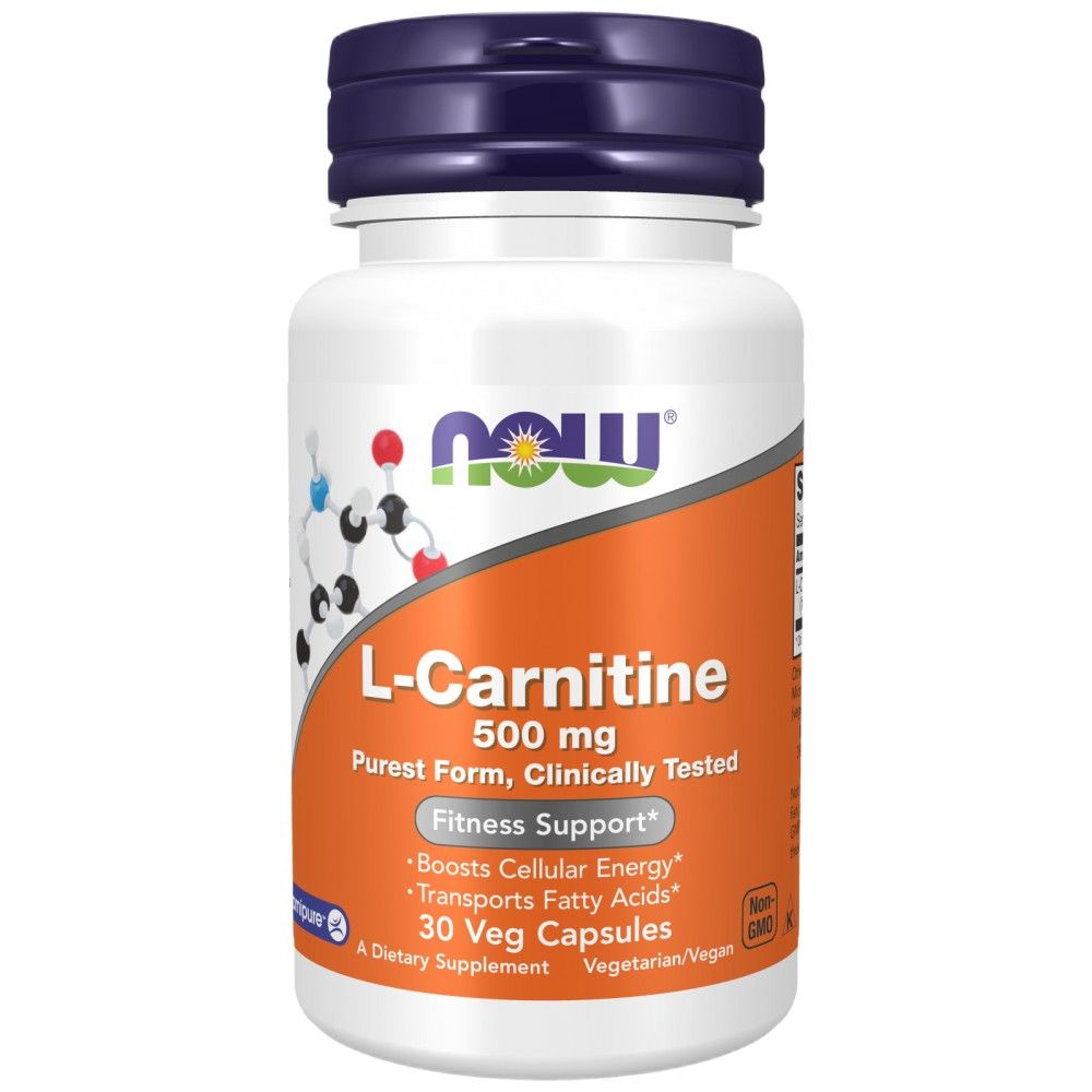 L-karnitinas 500 mg | CARNIPURE® - 30 kapsulių