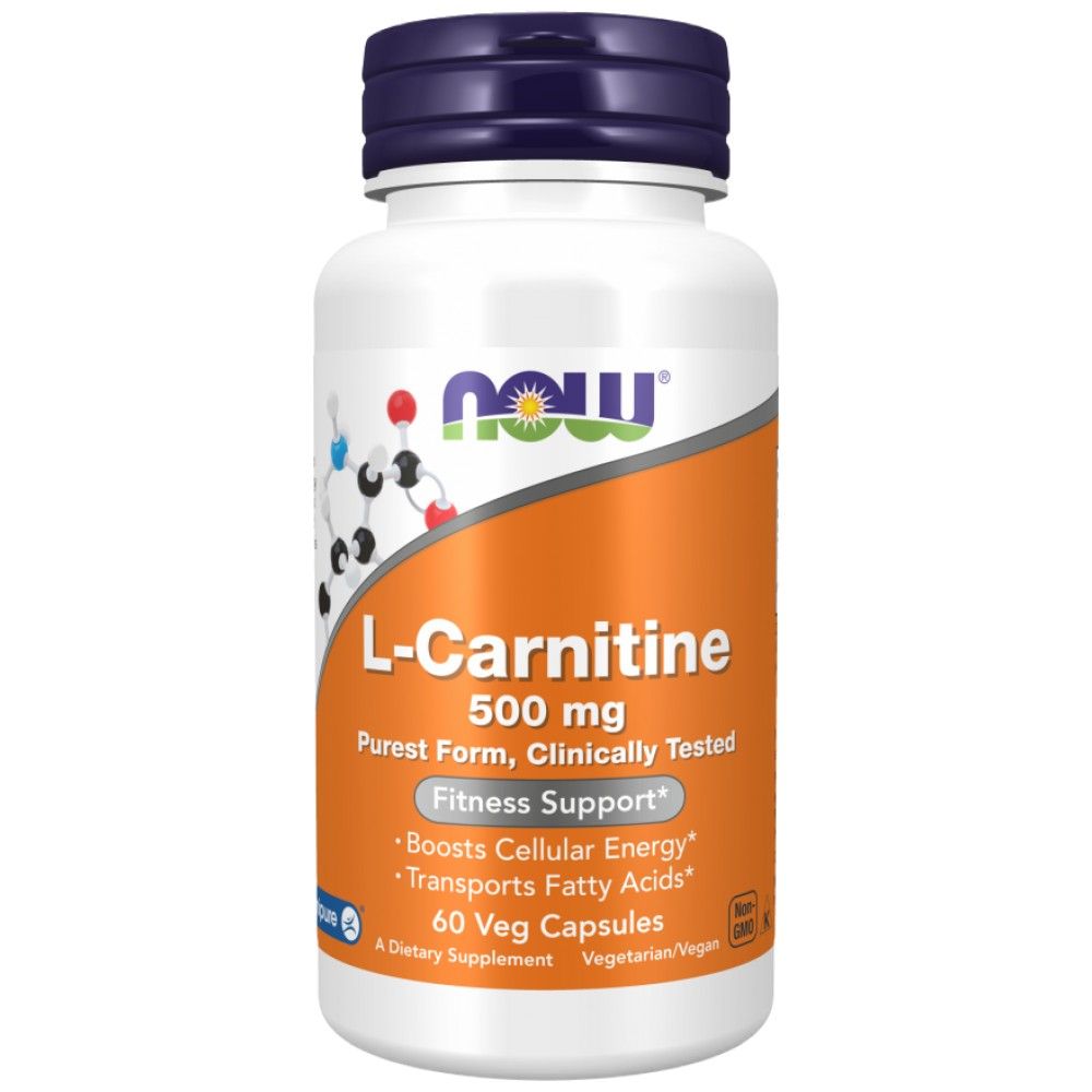 L-carnitina 500 mg | Carnipure® - 60 cápsulas