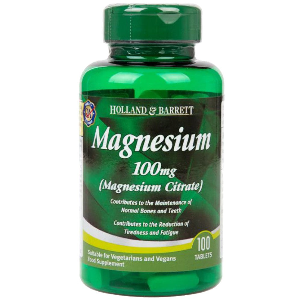 Magneesiumtsitraat 100 mg 100 tabletti