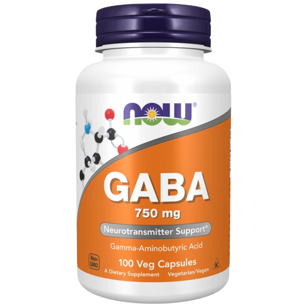 GABA 750 mg - 200 kapsulių