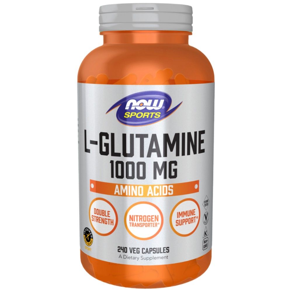 L -Glutamine 1000 mg - 240 kapsulės