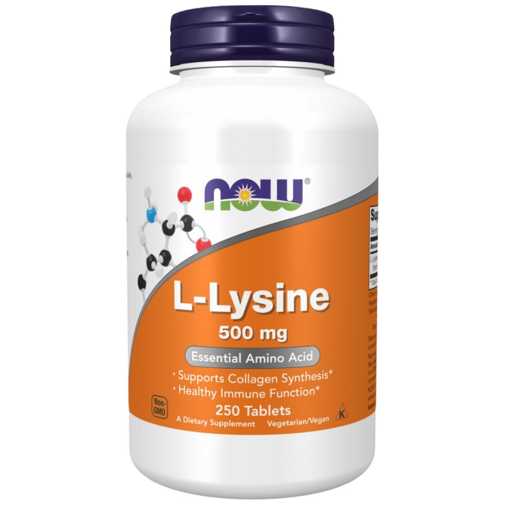 L -Lysine 500 mg - 250 comprimidos