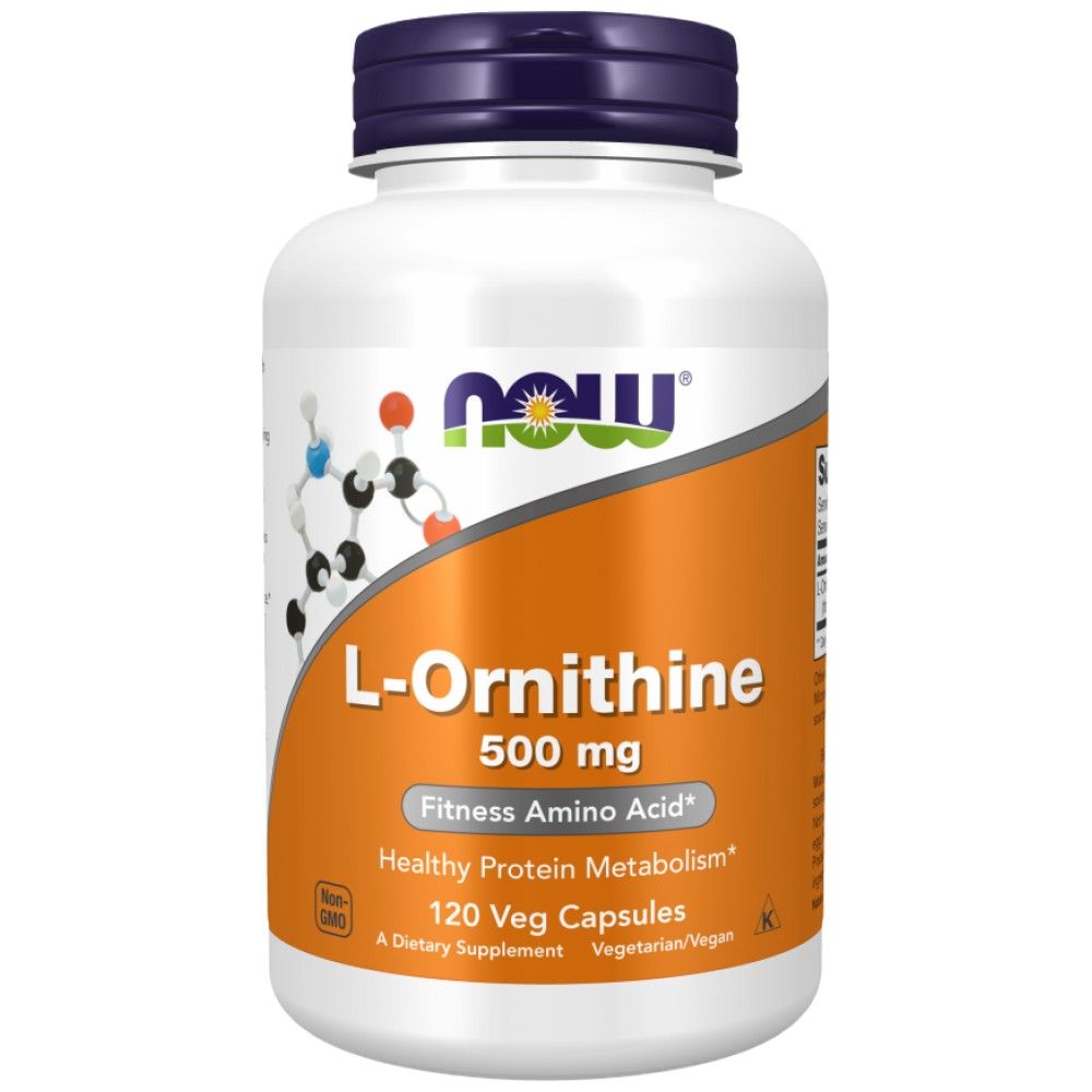 L -aornitiin 500 mg - 120 kapslit