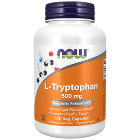 Tryptophan 500 mg - 120 capsules - Nutra Best Europe