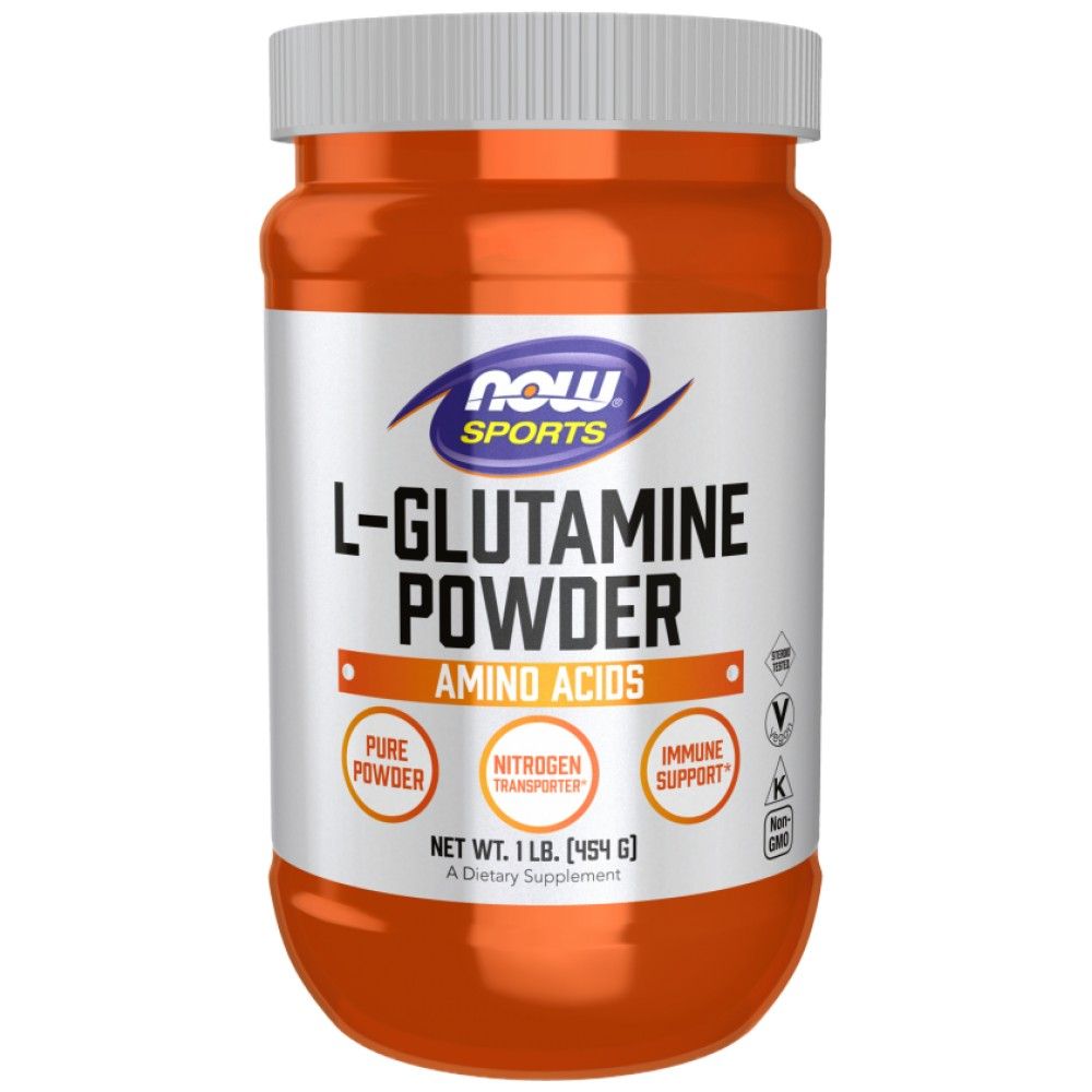 L -Glutamine Powder - 454 gramas