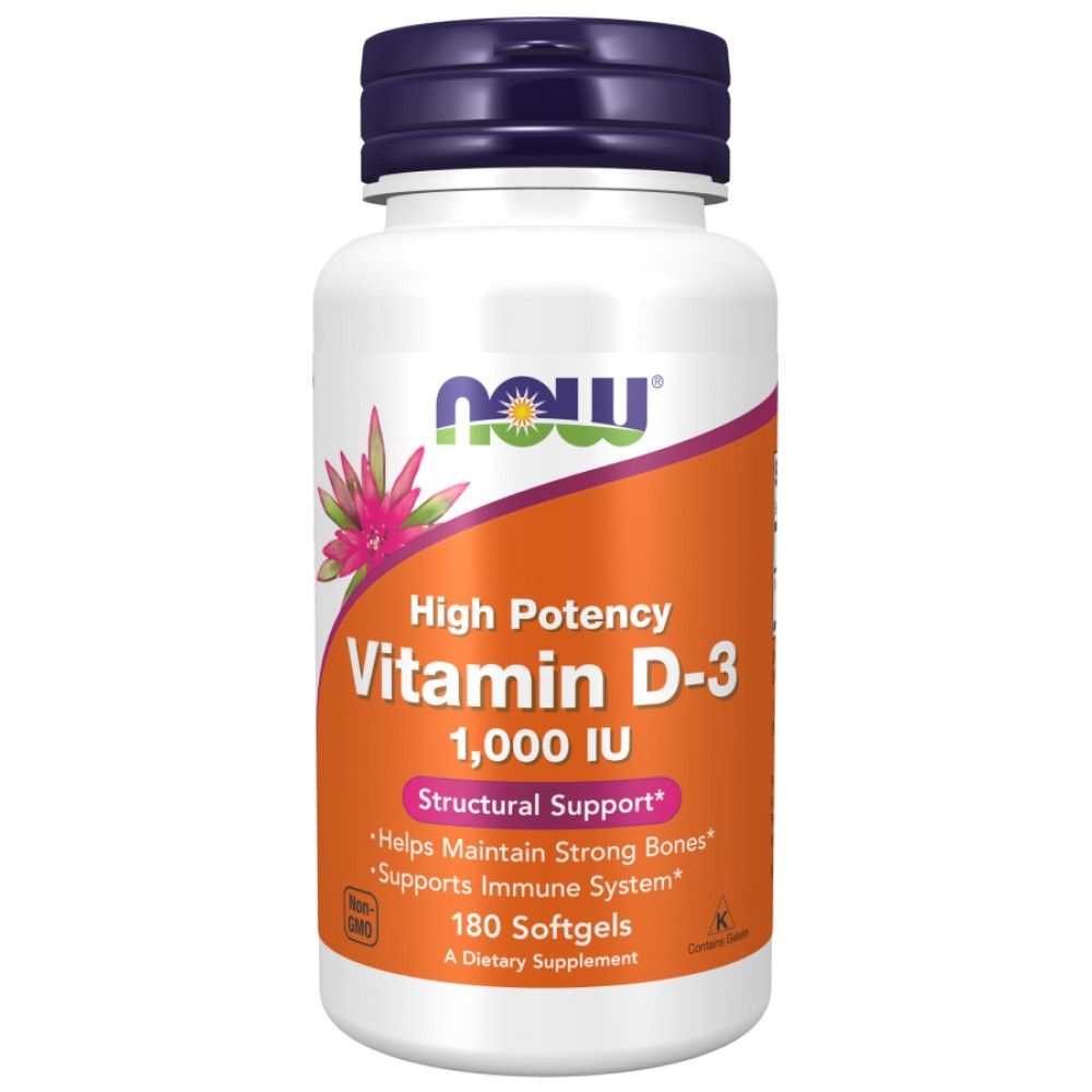 Vitamin D -3 1000 Iu - 180 Gelkomples