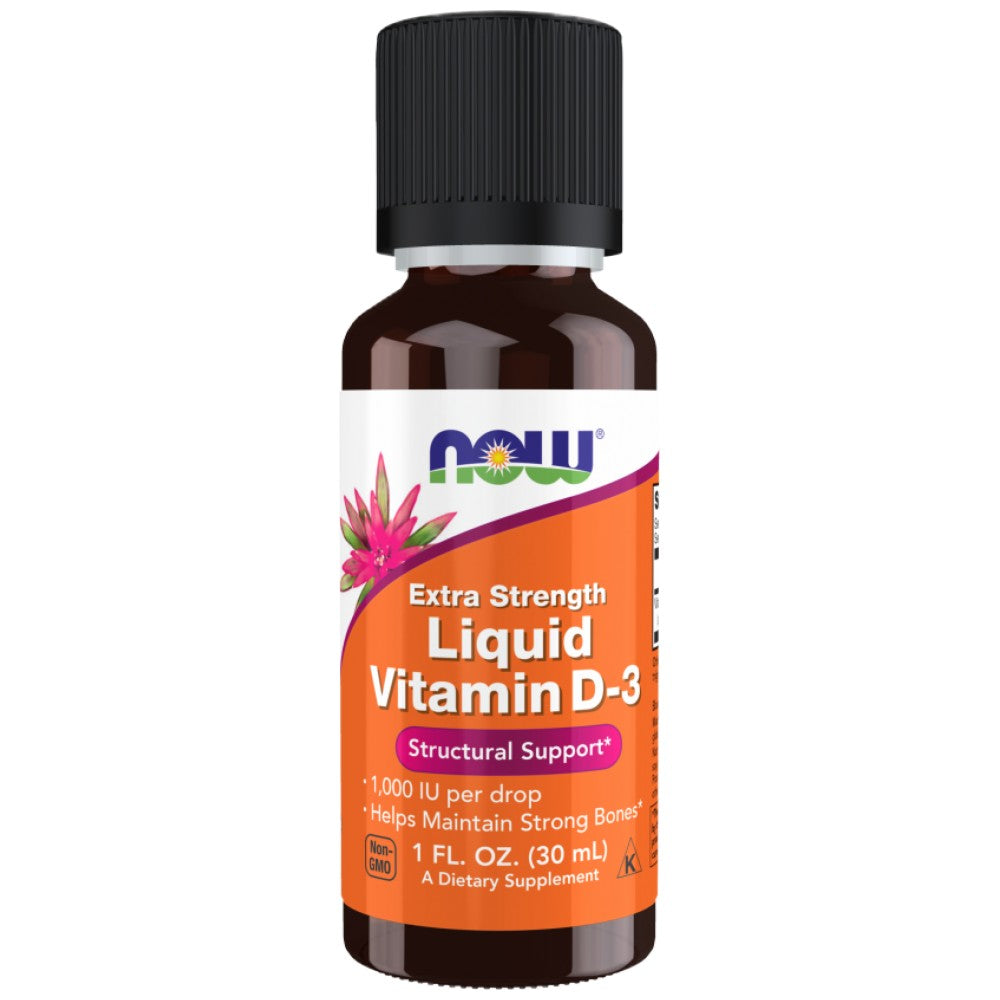 Liquid Vitamin D -3 / Extra Strength / 1000 IU Per Drop - 30 ml