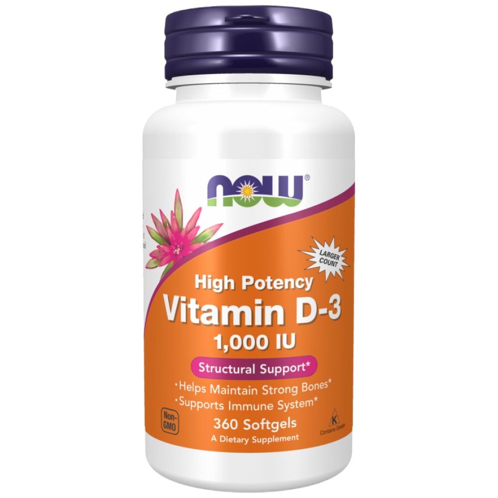 Vitamin D -3 1000 Iu - 180 Gelkomples