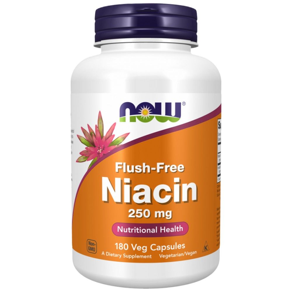 Fléissend -free Niacin 250 mg - 180 Kapselen