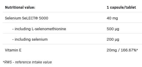 Selenium 200 | SeLECT® 5000 - 100 капсули - Feel You