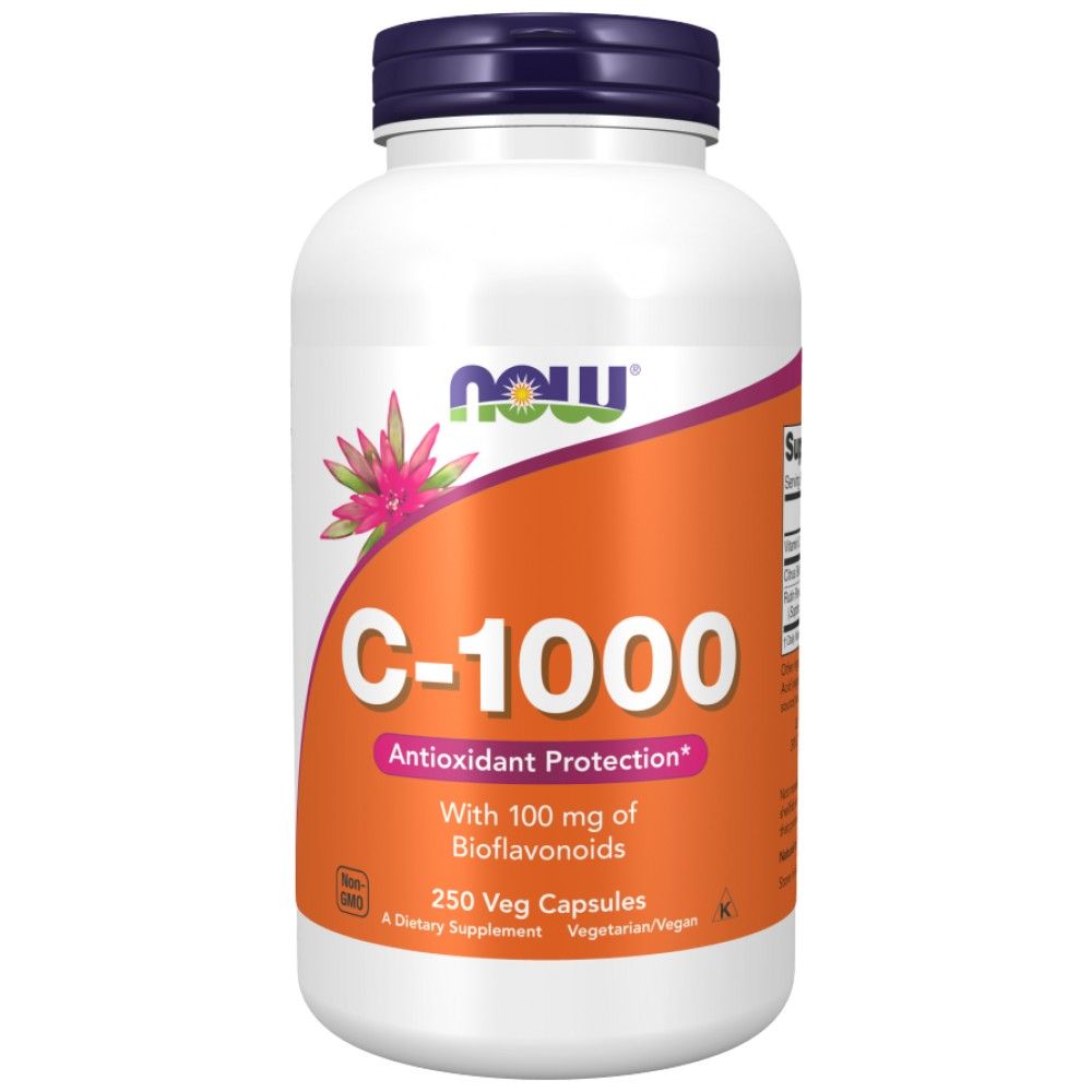 Vitamina C -1000 / com bioflavonóides - 100 cápsulas