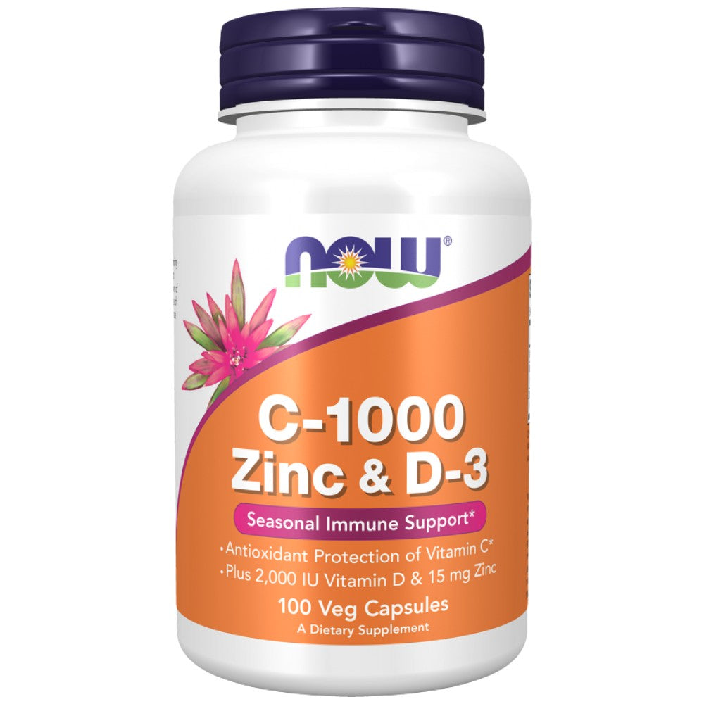 C-1000 Zinc & D-3-100 capsules