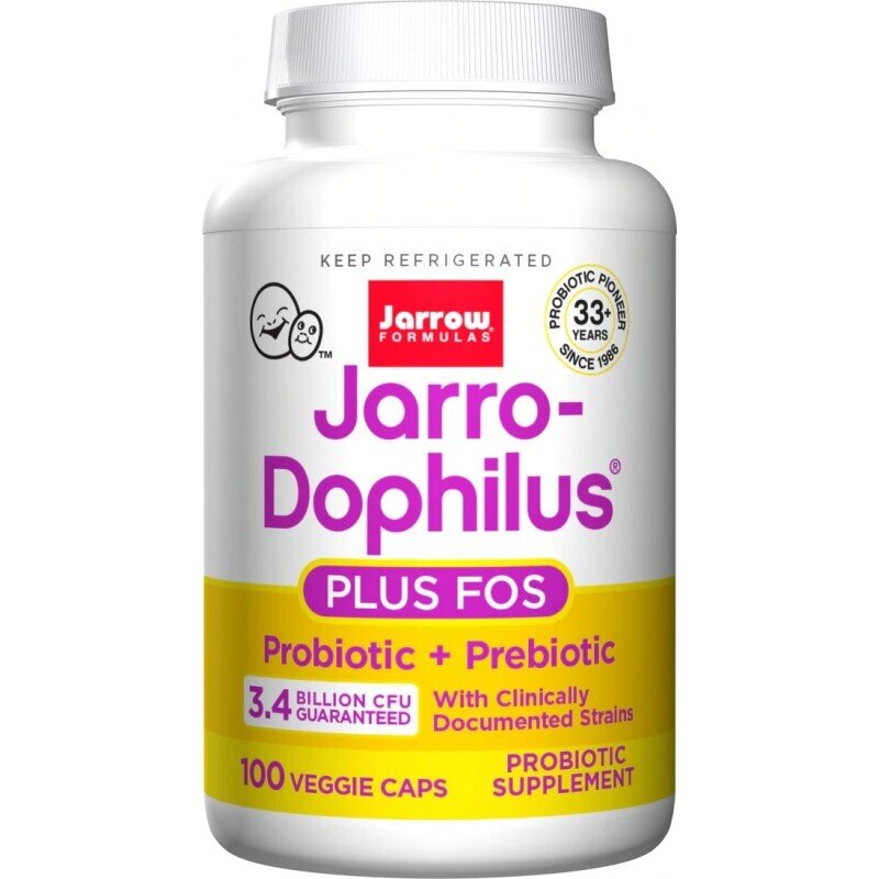 Jarro-Dophilus®+FOS (3.4 B. CFU) / 100 Caps - Feel You