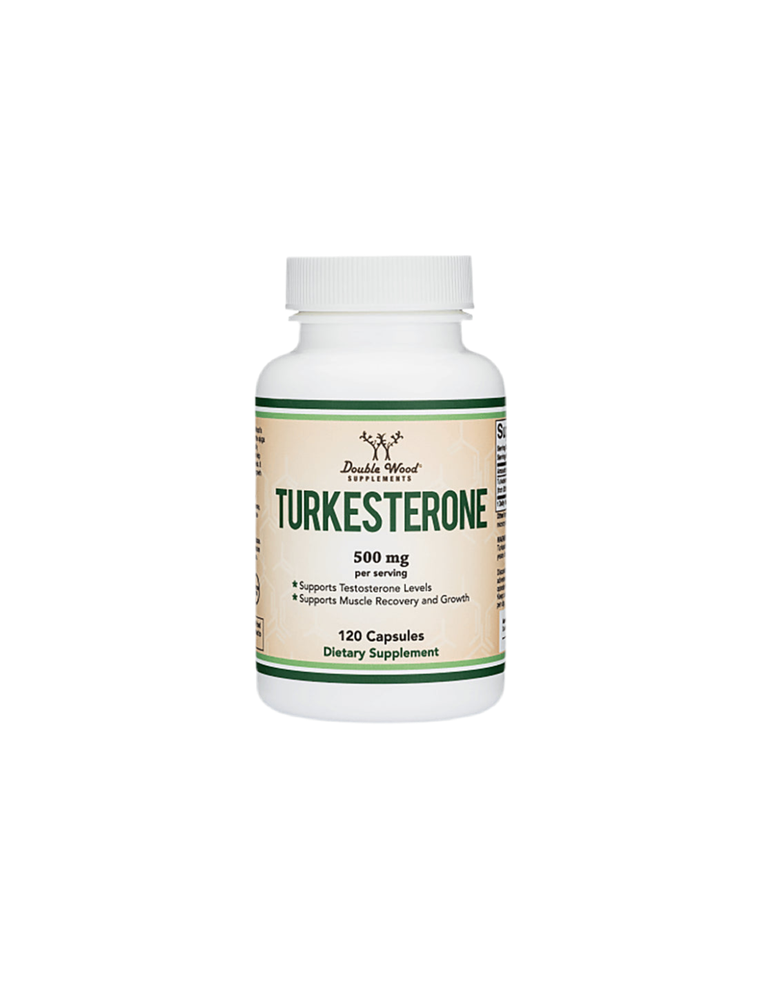 Turkesteron/ Туркестерон, 500 mg, 120 капсули Double Wood - Feel You