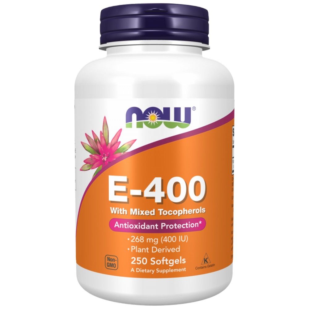 Vitamin E-400 IU D-Alpha-250 Gel Capsules