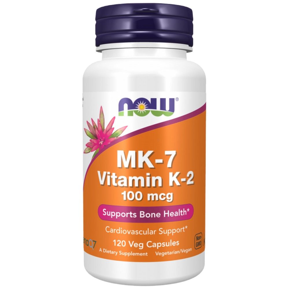 MK-7 K-2-vitamiin 100 MCG-120 kapslid