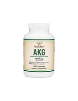 AKG (Alpha Ketoglutaric Acid) / Алфа-кетаглутарова киселина, 180 капсули Double Wood - Feel You