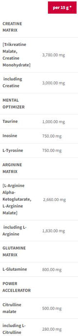 Nitrobolon | Pre-allenamento-300 grammi senza stimolanti