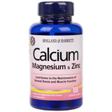 Calcium Magnesium & Zinc - 100 tablets