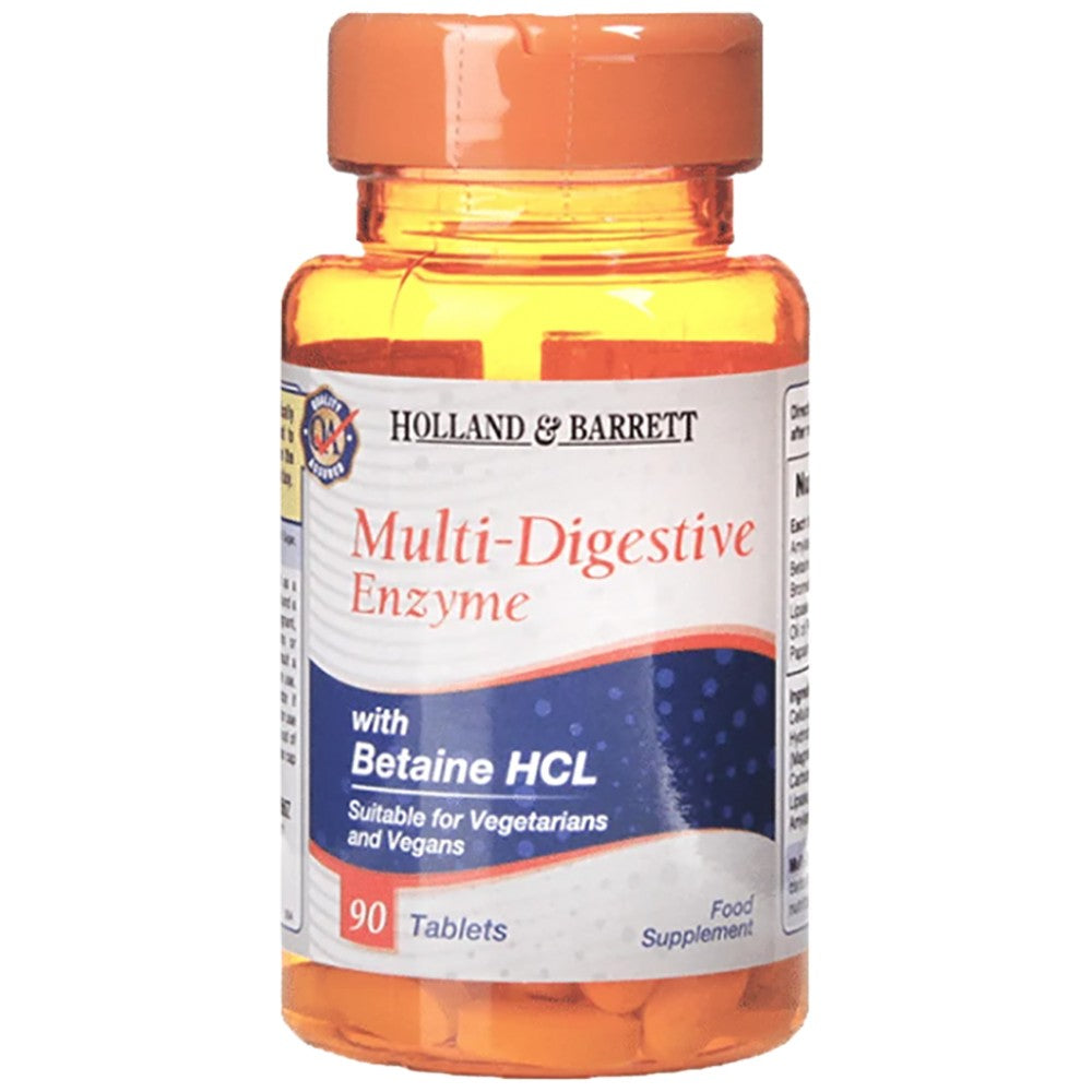 Multi-Digestive Enzyme / With Betaine 90 tablets