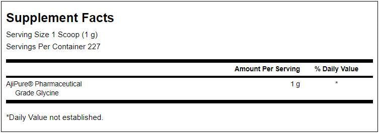 Ajipure Glycine Pulver - 227 Gramm