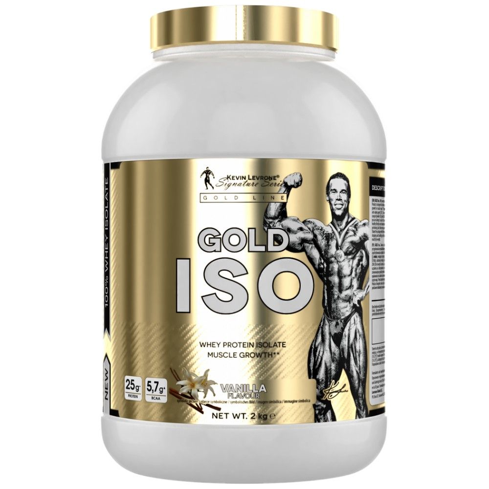 Gold Iso Whey | Isolat de protéines de lactosérum - 2000 grammes