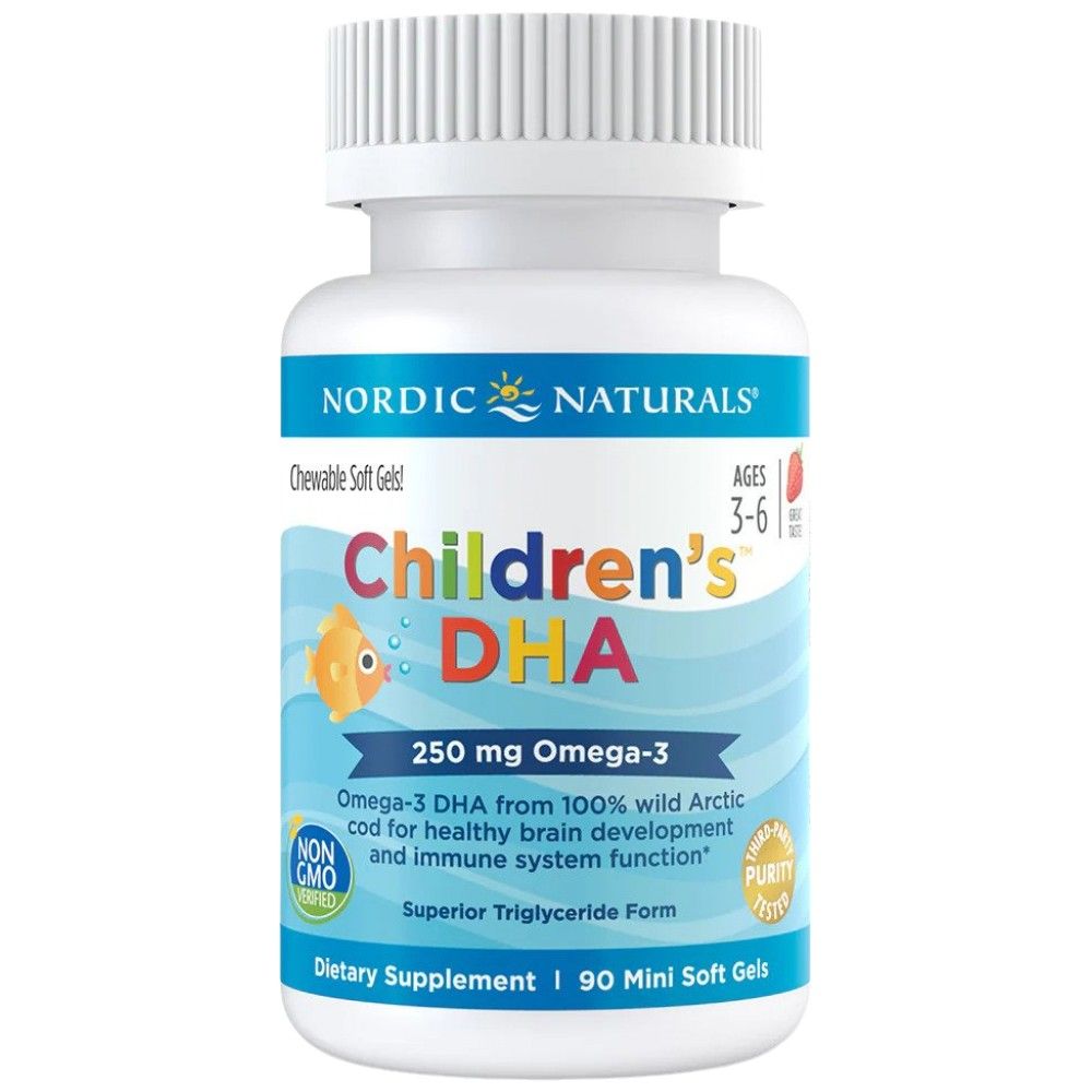 Children's DHA 250mg - 90 gel capsules