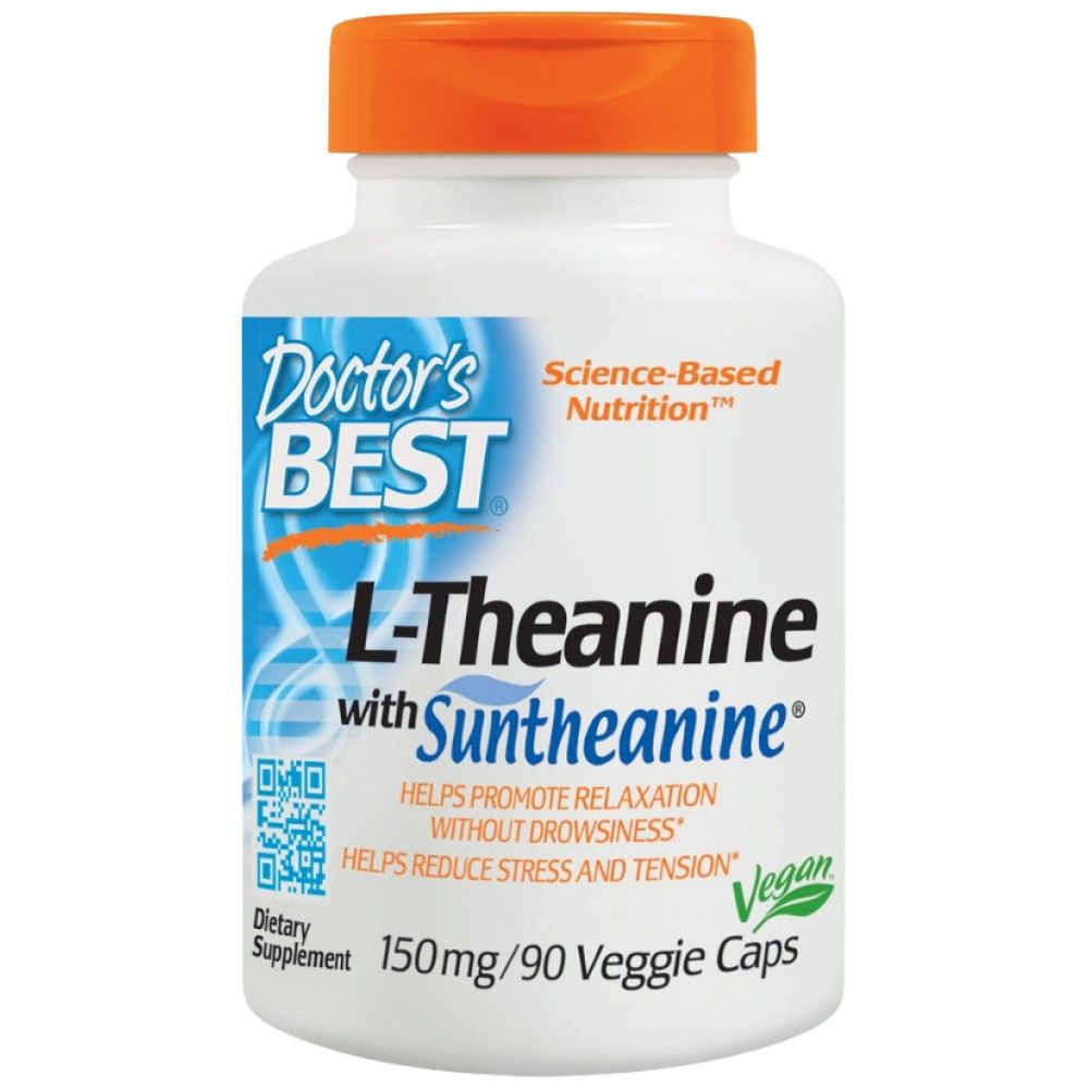 L-theanine 150 mg | With Suntheanine - 90 capsules