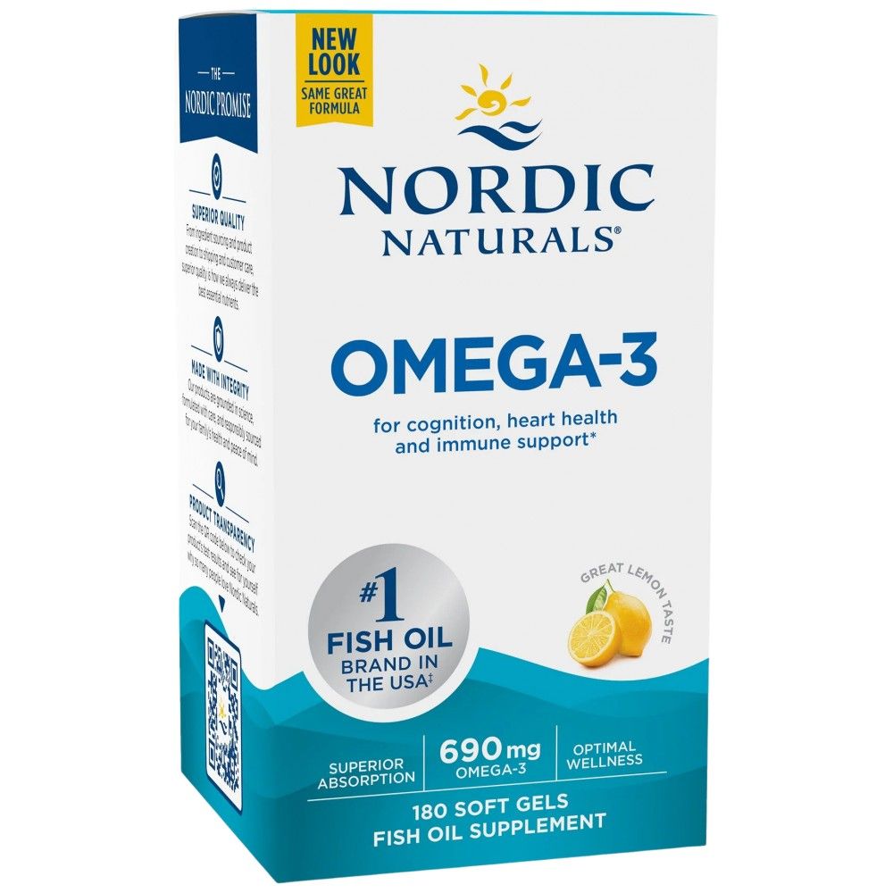 Ômega -3 690 mg - 180 cápsulas de gel