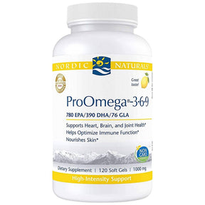 ProOmega 3-6-9 1360 mg - 120 Softgels - Nutra Best Europe