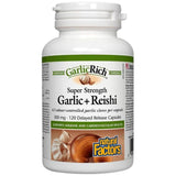 GarlicRich® Super Strength | Garlic Plus Reishi - 120 капсули