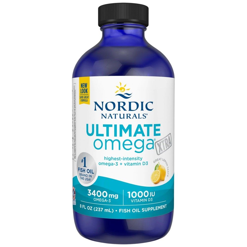 Ultimate Omega Xtra | Com vitamina D3 - 237 ml