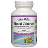 Calma mental L -theanina 100 mg - 60 comprimidos de mastigação