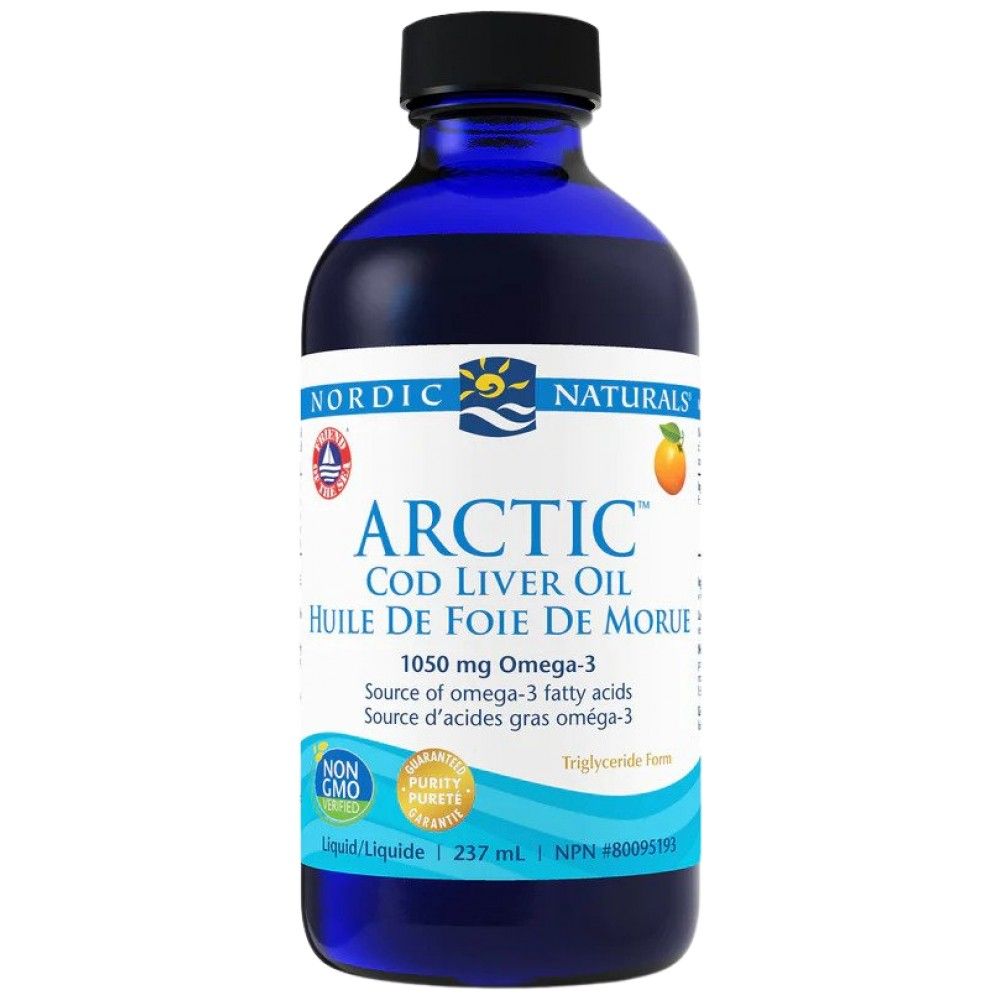 Λάδι από ήπαρ Arctic Cod 1060 mg - 237 ml