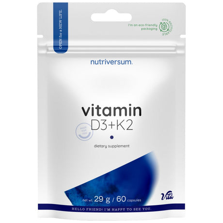 D3 + K2 Vitamin 60 капсули - Feel You