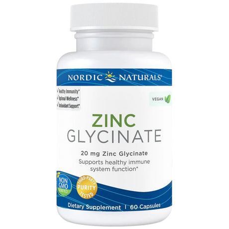 Zinc Glycinate 20 mg 60 капсули - Feel You