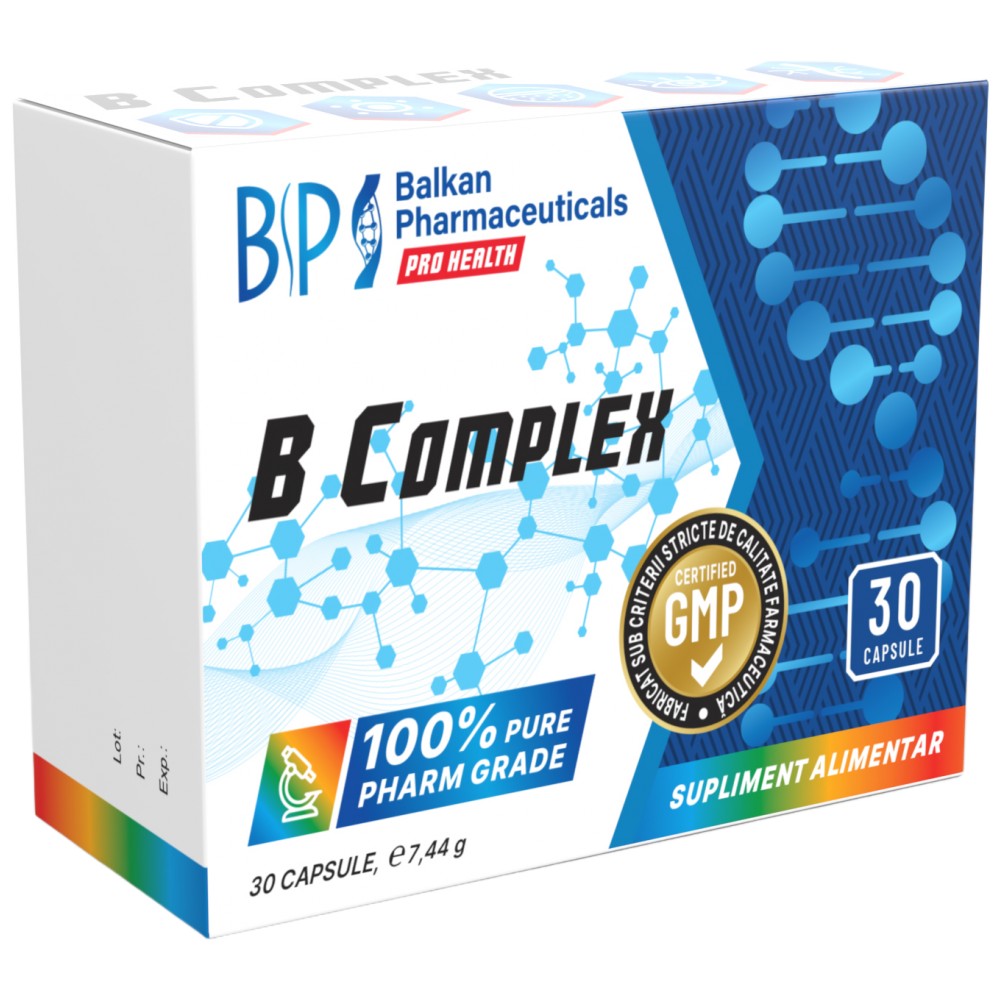 B-Complex BP - 30 капсули