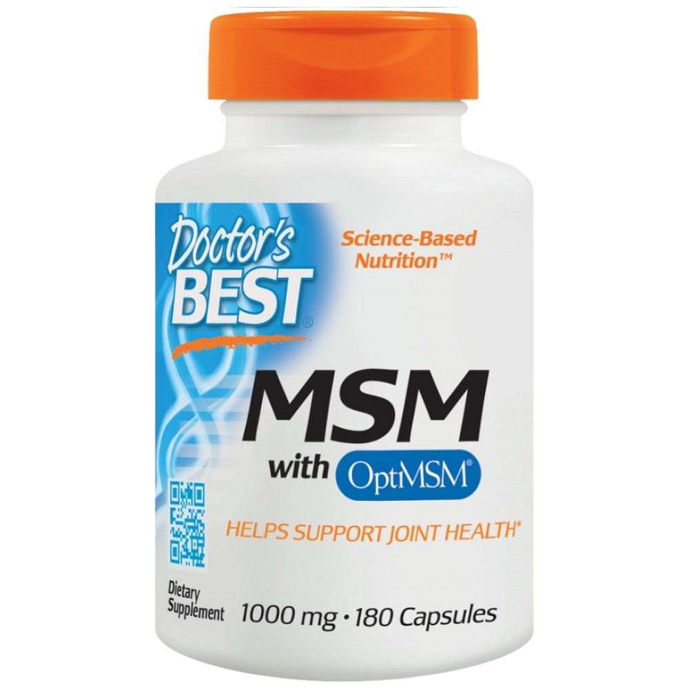 BEST MSM 1000 mg | Cu OptiMSM - 180 capsule